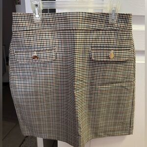 Loft Checkered Women's Skirt